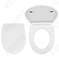 Toilet seat, white