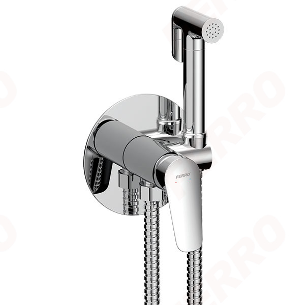 Themis - Concealed bidet mixer, chrome