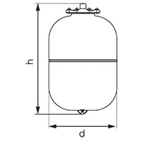 Expansion universal vessel - hanging