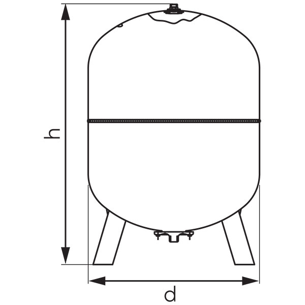 Expansion universal vessel - standing